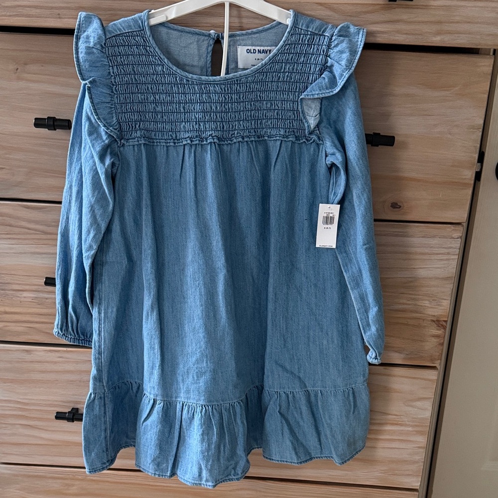 Old Navy Chambray Dress / size small/ 6-7
